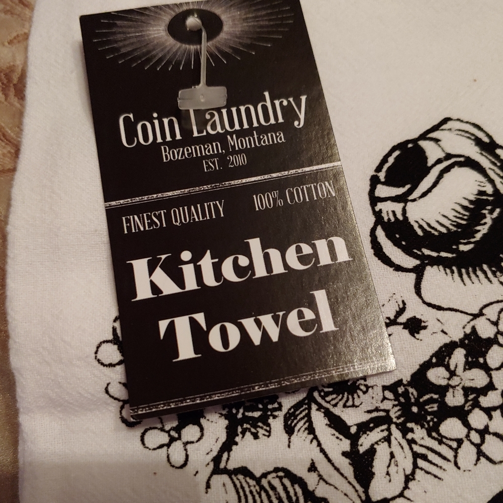 Just married kitchen towel